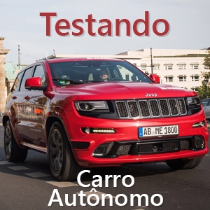 Carro automático freia até para bexigas